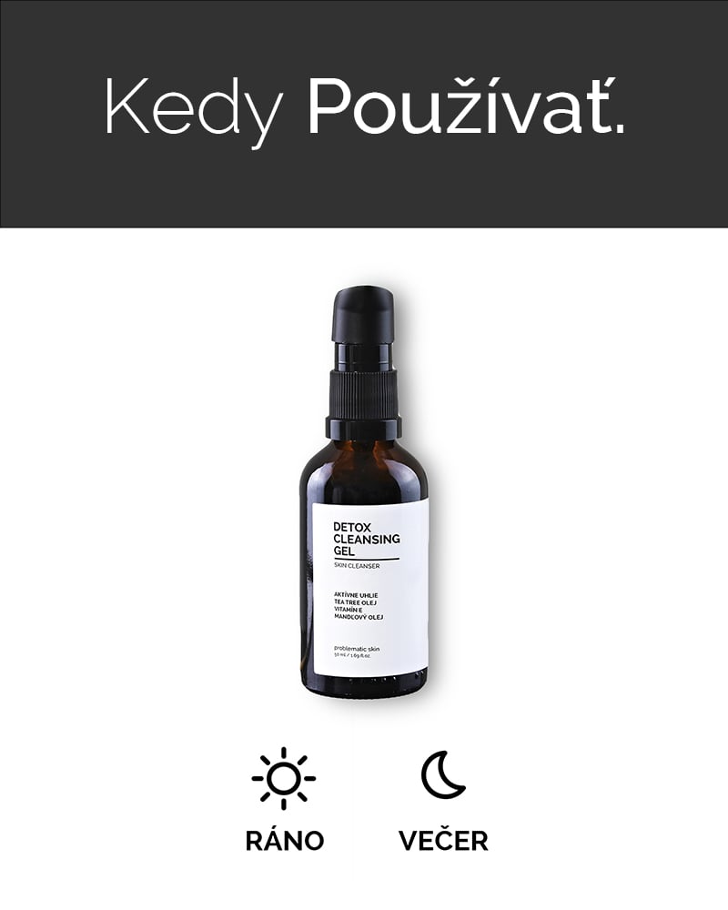 Kedy používat Detox Cleansing Gel