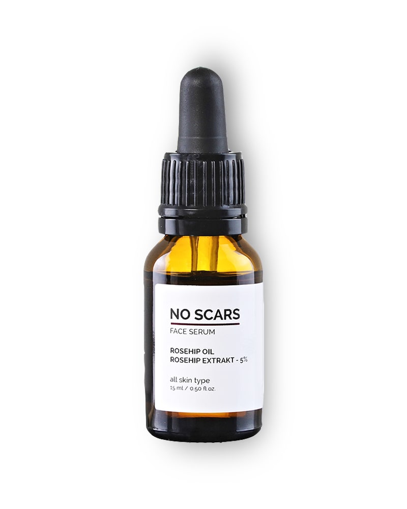 No Scars - pleťové sérum s ROSEHIP olejom a extraktom